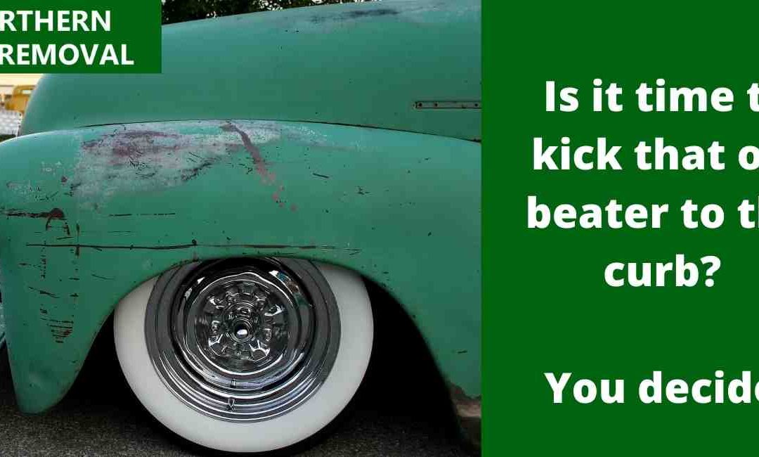 Is it time to kick that old beater to the curb? You decide!