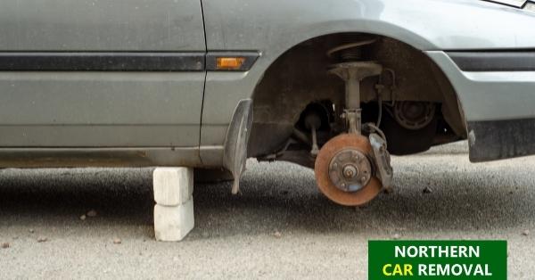 Can I scrap my car without wheels Can I scrap my car without wheels