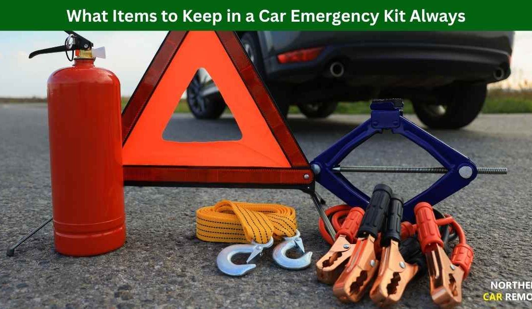 What Items to Keep in a Car Emergency Kit Always