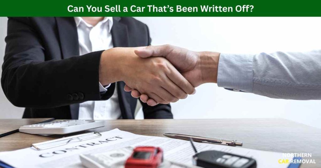 Can You Sell a Car That’s Been Written Off